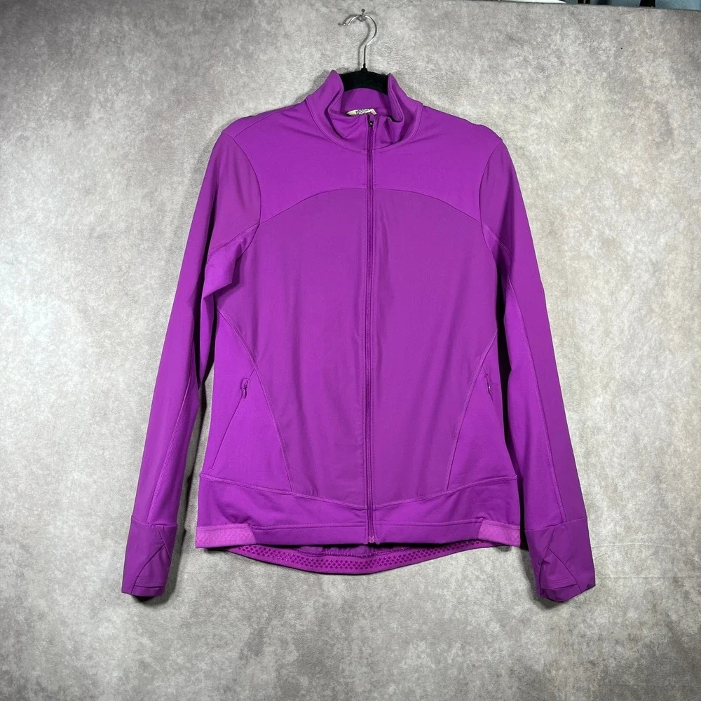 Duluth Trading Co. Avant-Garden Jacket Womens Small Purple Full Zip Gardening